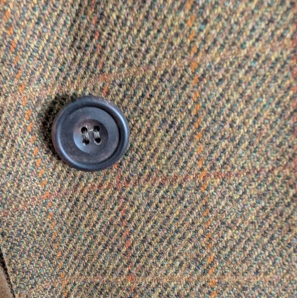 Chrysalis *RARE* Made In England Tweed Wool Luxury Over Coat Women's UK 14/US 10 - Picture 12 of 16